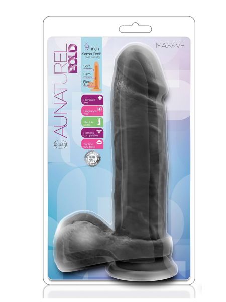AU NATUREL BOLD MASSIVE 9INCH DILDO - 5