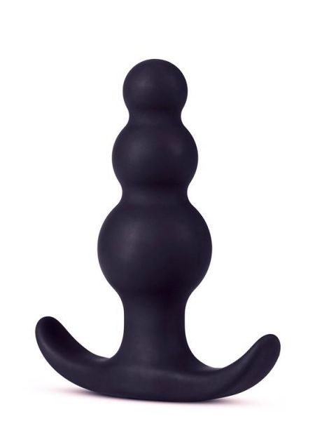 ANAL ADVENTURES PLATINUM BEADED PLUG - 3