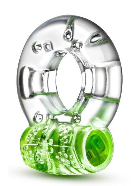 PLAY WITH ME AROUSER VIBRATING C-RING GREEN - 2