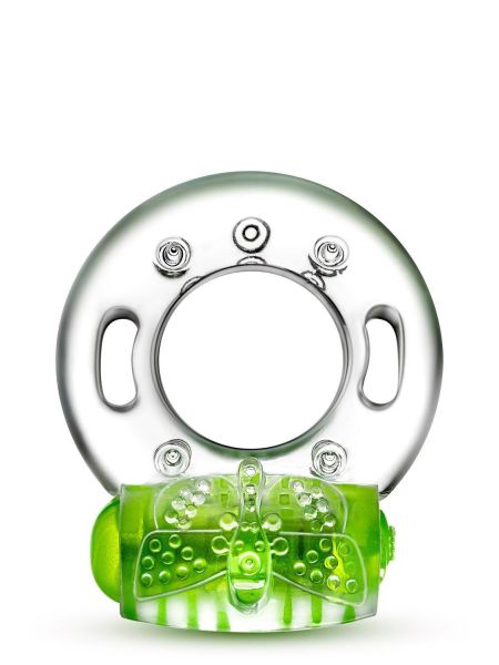 PLAY WITH ME AROUSER VIBRATING C-RING GREEN - 3