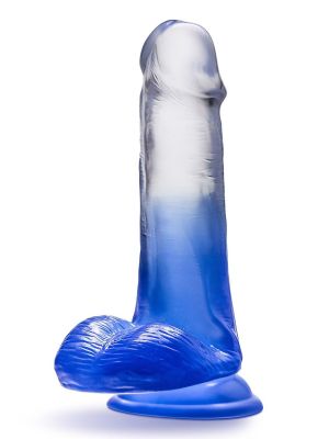 B YOURS STELLA BLUE 6 INCH DILDO BLUE - image 2