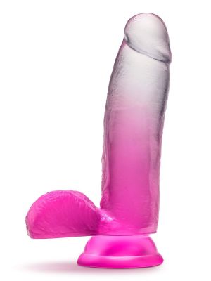 B YOURS SUGAR MAGNOLIA 7 INCH DILDO FUCHSIA - image 2