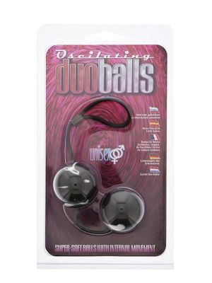 MARBILIZED DUO BALLS - BLACK
