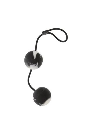 MARBILIZED DUO BALLS - BLACK - image 2