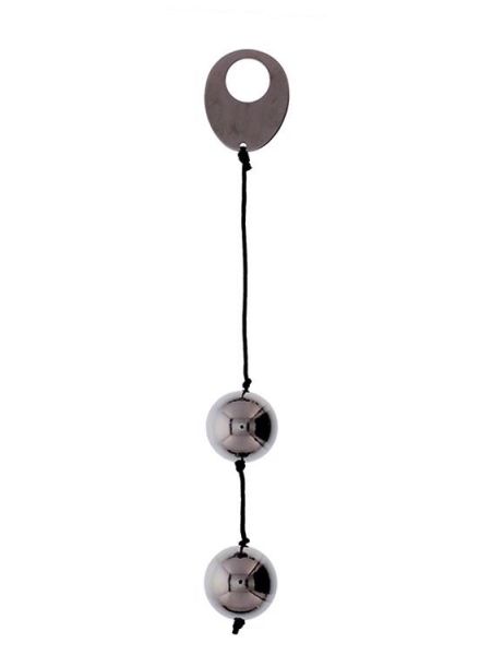 DOMINO METALLIC BALLS -CHROME BLACK - 2