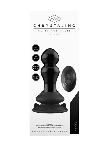 Rimly - With Suction Cup and Remote - 10 Speed - Black
