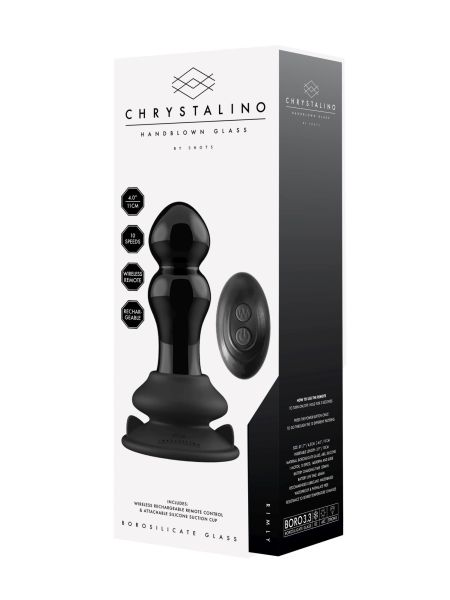 Rimly - With Suction Cup and Remote - 10 Speed - Black - 7