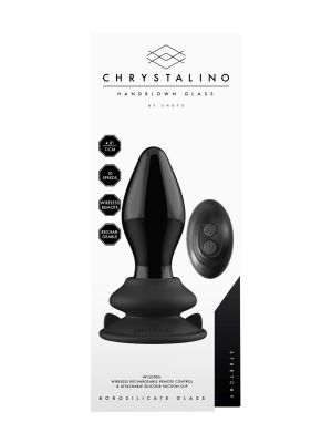 Stretchy - With Suction Cup and Remote - 10 Speed - Black