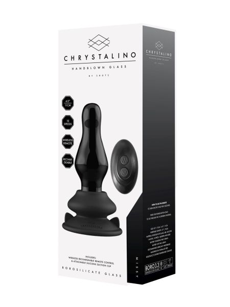 Missy - With Suction Cup and Remote - 10 Speed - Black - 8