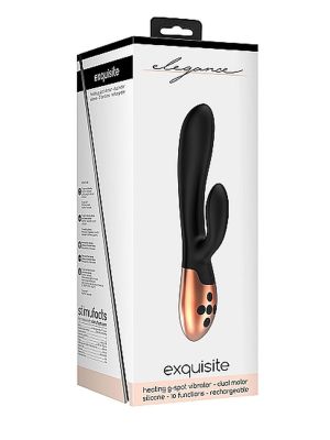Heating G-Spot Vibrator - Exquisite - Black - image 2