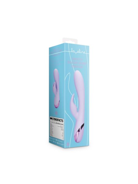 Smooth Silicone Rabbit Vibrator - Digital Lavender - 2