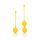 Silicone Kegel Balls Training Set - Carambola
