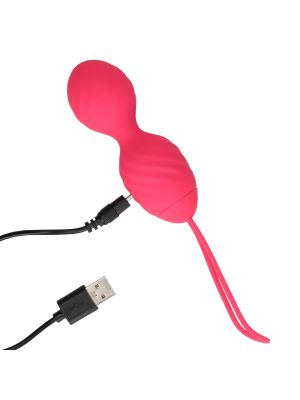 Vibrating Egg with Remote Control - Strawberry Red - image 2