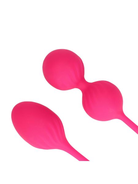 2 Piece Thumping Kegel Ball Set - Wild Strawberry - 5