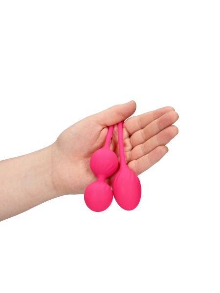 2 Piece Thumping Kegel Ball Set - Wild Strawberry - 6