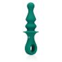 Pawn Shaped Anal Vibrator - Peacock Plume - 7