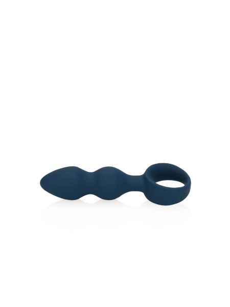 Teardrop Shaped Anal Plug - Small - Baltic Blue - 3