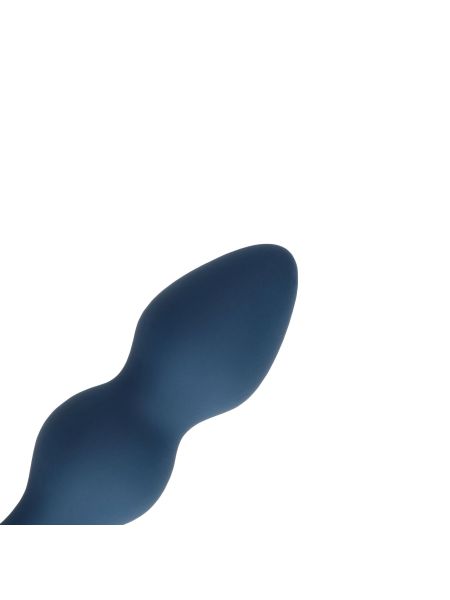 Teardrop Shaped Anal Plug - Medium - Baltic Blue - 4