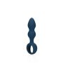 Teardrop Shaped Anal Plug - Medium - Baltic Blue - 7