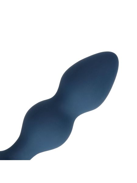 Teardrop Shaped Anal Plug - Large - Baltic Blue - 7