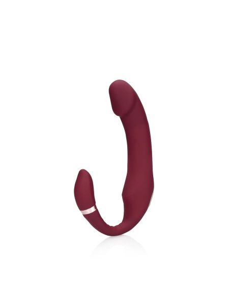 Bendable Vibrating Strapless Strap-on