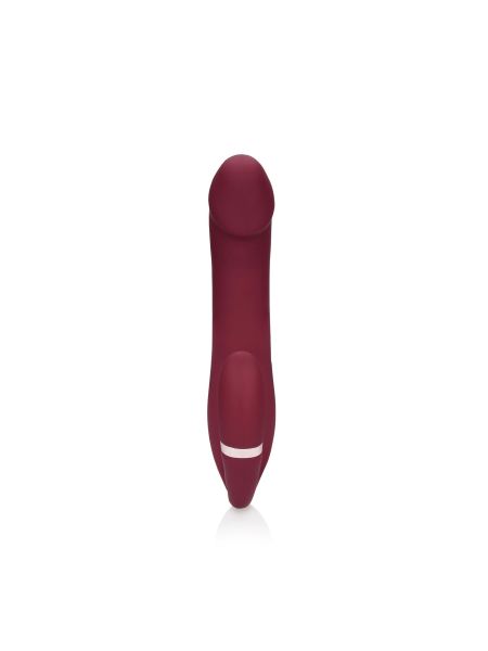 Bendable Vibrating Strapless Strap-on - 5