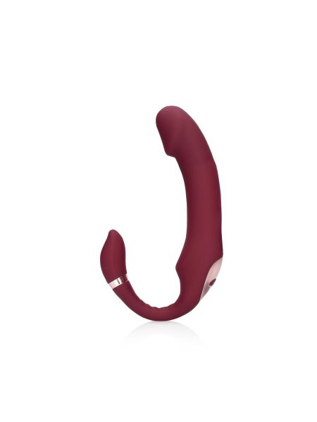 Bendable Vibrating Strapless Strap-on - 6