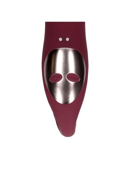 Bendable Vibrating Strapless Strap-on - 9