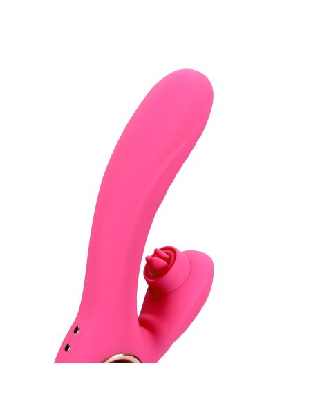 Tongue Flickering and Heating Rabbit Vibrator - 7