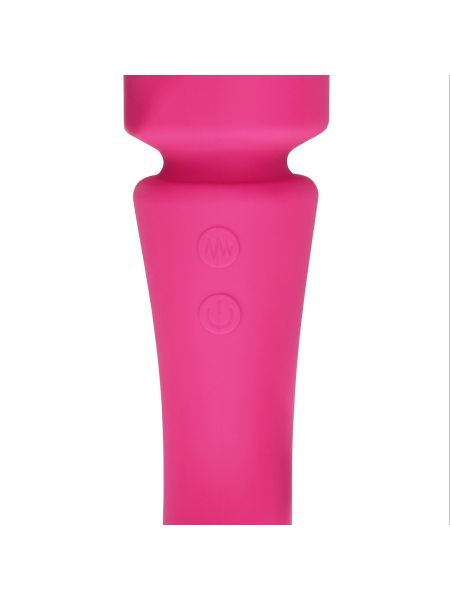 Ultra Soft Silicone Double-Sided Wand Vibrator - 10