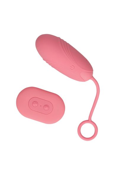 Ultra Soft Silicone Egg Vibrator with Remote Control - 3