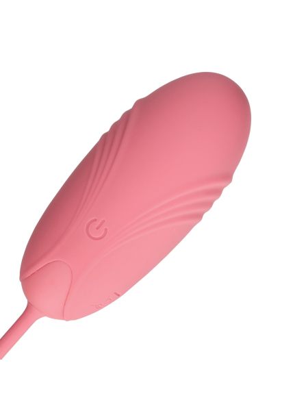 Ultra Soft Silicone Egg Vibrator with Remote Control - 8