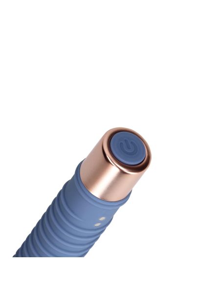 Ribbed Mini Vibrator - 7