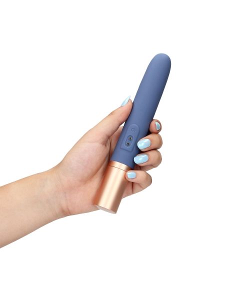 Travel Vibrator with Lube Compartment and Pump - 13