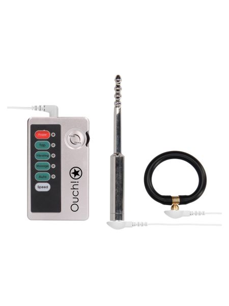 E-stim Urethral Sounding Set - Small - Silver