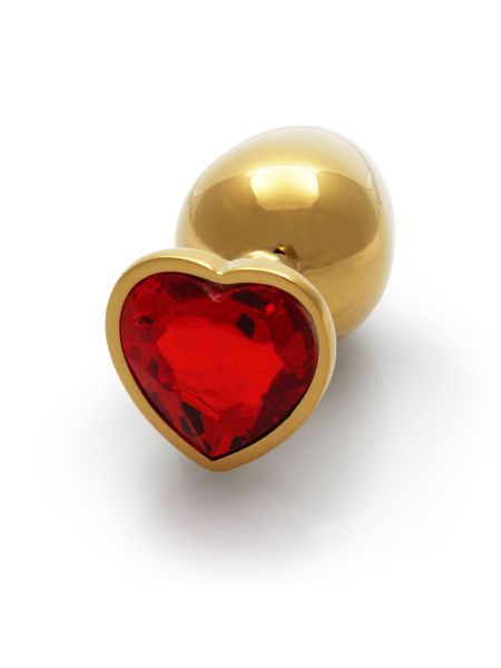 Heart Gem Butt Plug - Large - 8