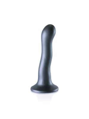 Ultra Soft Silicone Curvy G-Spot Dildo - 7'' / 17 cm