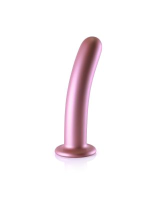 Smooth Silicone G-Spot Dildo - 7'' / 17 cm