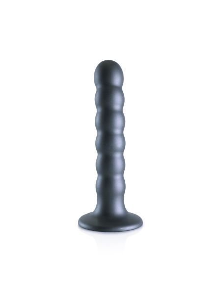 Beaded Silicone G-Spot Dildo - 5'' / 13 cm - 5