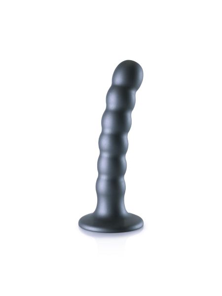 Beaded Silicone G-Spot Dildo - 5'' / 13 cm - 6