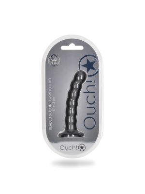 Beaded Silicone G-Spot Dildo - 5'' / 13 cm - image 2