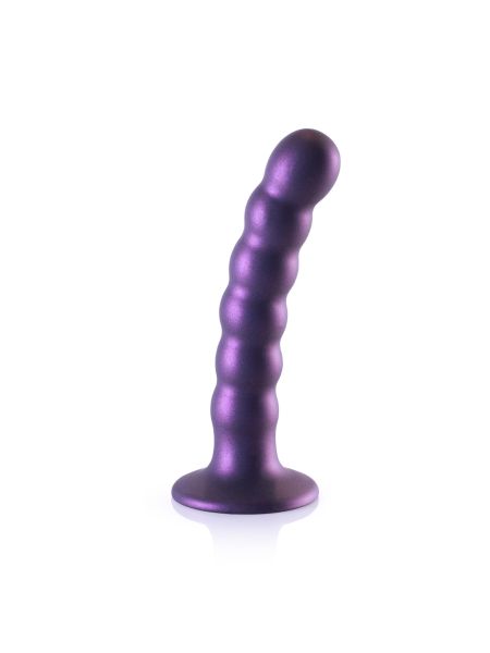 Beaded Silicone G-Spot Dildo - 5'' / 13 cm