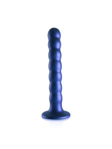 Beaded Silicone G-Spot Dildo - 6,5'' / 16,5 cm - 6