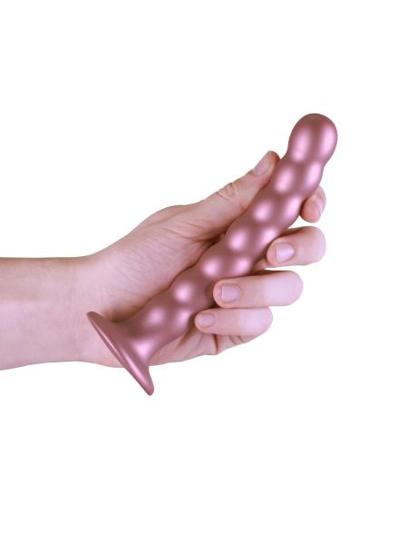 Beaded Silicone G-Spot Dildo - 6,5'' / 16,5 cm - 6