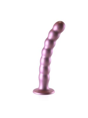 Beaded G-Spot Dildo - 8'' / 20,5 cm - Rose Gold