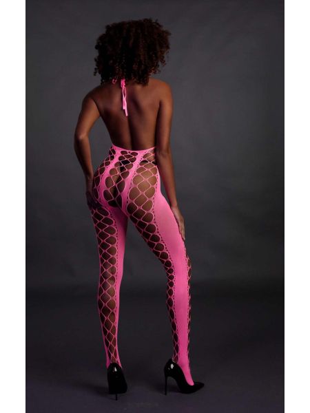 Bodystocking with Halterneck - Pink - XS/XL - 5