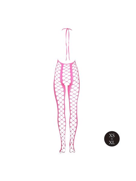 Bodystocking with Halterneck - Pink - XS/XL - 7