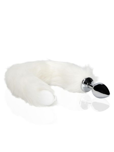 Light-up Fox Tail with Metal Butt Plug