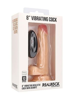 Vibrating Realistic Cock - 8