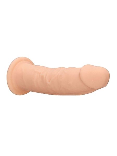 Silicone Dildo Without Balls - 15,3 cm - Flesh - 7